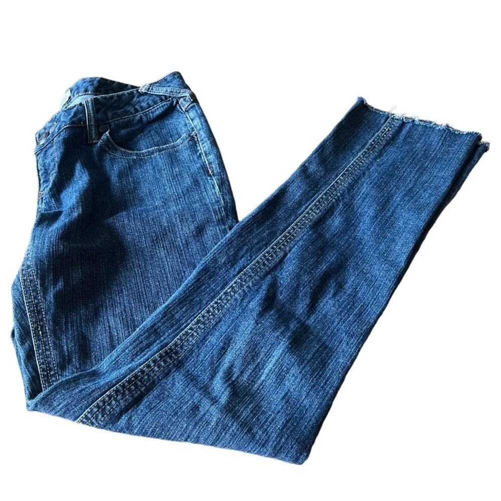 Free People low rise zip front jeans, size 29.